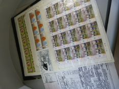 Large quantity of mainly football related stamps - mostly mint