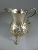 Georgian silver cream jug indistinct hallmarks - 73.4g