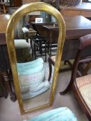 A Gilt framed mirror