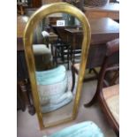 A Gilt framed mirror