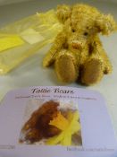 An original Tattie Bear with Traditional Mohair fabric - in aid of Air Ambulance