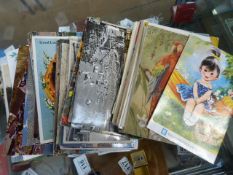 Quantity of Vintage postcards to include some local to Lyme Regis