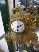 French Ormulu mantle clock A/F no garniture