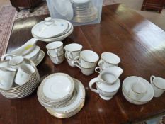 A Royal Doulton 'White Nile' part dinner, tea and coffee service