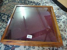 Two table top display cases - 1A/F