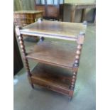 Small occasional table/tea table with barley Twist legs