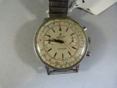 A vintage (approx. 50 years old) Breitling Gentleman's wrist watch. Swiss made. Engraved to