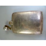 London Hallmarked silver Hipflask from South Dorset Hunt puppy Show - inscribed to front - total