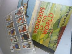 Nestle picture stamp album and a quantity Teacards of famous Jockeys