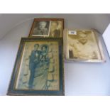 Various signed pictures of Nelson Eddy to include one in a Hallmarked silver frame