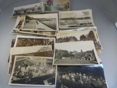 Quantity of vintage postcards