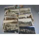 Quantity of vintage postcards