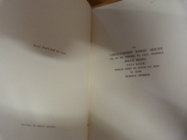 Collection of vintage books to include First Edition A.A Milne 'When we were very young', First - Image 14 of 52