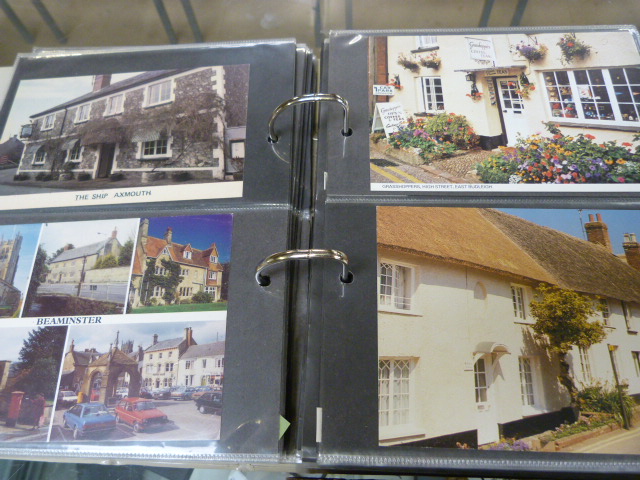 Vintage post card album containing 76+ cards and one other containing 142+ of the South West - Bild 2 aus 14