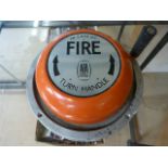 Vintage Fire Alarm Bell - Swing handle AFA security systems