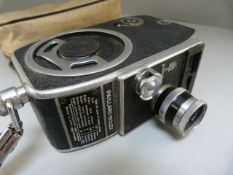 Paillard Bolex camera in case