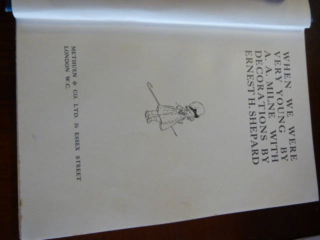 Collection of vintage books to include First Edition A.A Milne 'When we were very young', First - Image 19 of 52