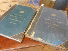 Stanfords London Atlas of universal Geography Foliio edition 1904 and Another Stanfords London Atlas