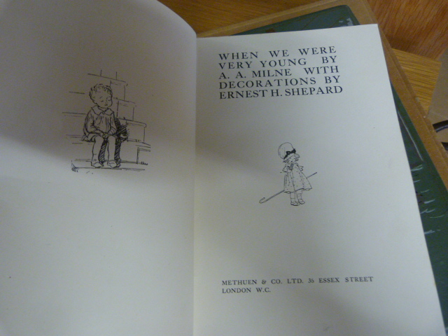 Collection of vintage books to include First Edition A.A Milne 'When we were very young', First - Image 13 of 52