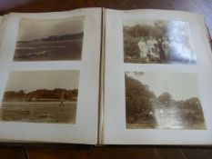 Local Interest - Victorian photo album containing mainly pictures from Lyme Regis, contains some 50+