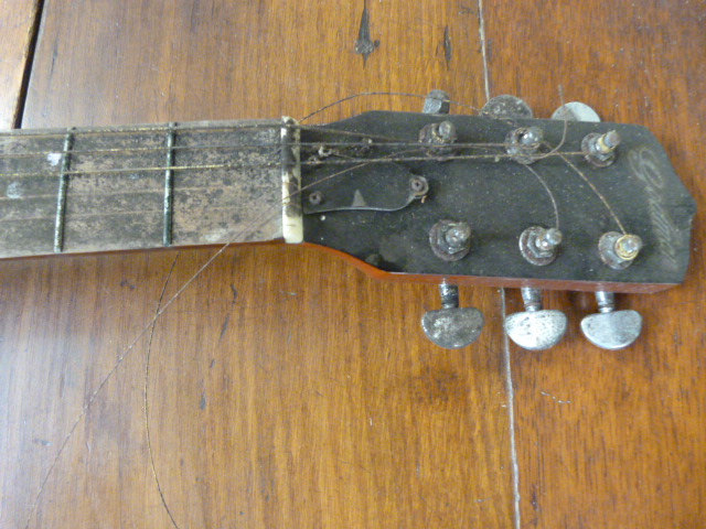 Godman Remo six string banjo A/F - Image 4 of 10