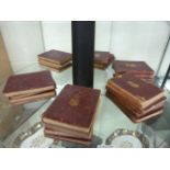 Collection of approx 24 books on The Temple Shakespeare