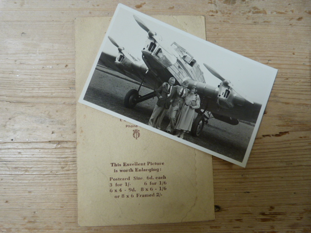 Aeronautical print of a WW1 fighter jet 'Short "singapore" 1927 and two photographs of early - Image 6 of 12
