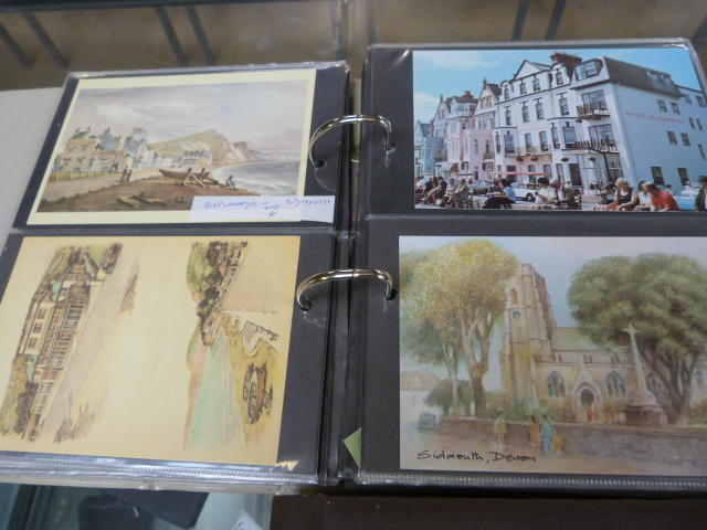Vintage post card album containing 76+ cards and one other containing 142+ of the South West