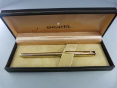 Sheaffer boxed gold plated pen