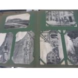 Two postcard albums, some used and some unused. Large selection of varied places - Devon,