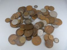 Quantity of various english coins