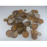 Quantity of various english coins