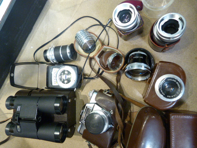 Quantity of cameras in cases with extra parts - to include Hasselblad, Zeiss, Canon, Lumasix etc - - Image 8 of 20