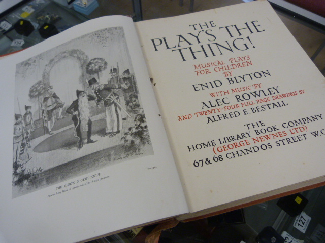 Enid Blyton First edition book 'The Plays the Thing' - illustrations by Alfred E Bestall. -