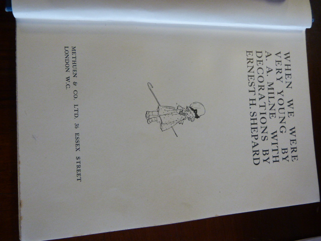 Collection of vintage books to include First Edition A.A Milne 'When we were very young', First - Image 45 of 52