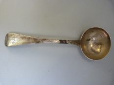 Hallmarked Silver ladle London by George Aldwinckle 1852 Weight 70.1g