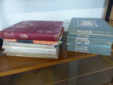 Collection of various artists books