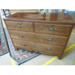 Mahogany chest of 4 drawers