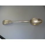 Large Sheffield Hallmarked silver serving spoon by Frank Cobb & Co Ltd 1912