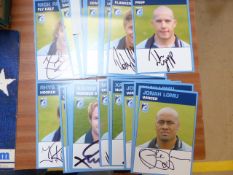 2005 -2006 Cardiff Blues player stats cards (statistics to reverse) all signed and to include 3 X