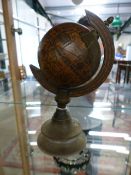 Miniature Globe on stand