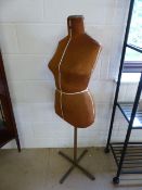 1930's Mannequin with plaque bearing Twinform Mayfair Model