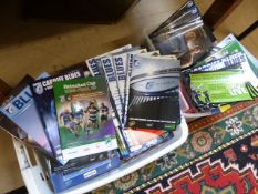 Large collection of Cardiff Blues programs (recent) in two boxes