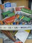Model railway magazines and a Modeler's scale rule