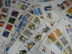 Box containing large amount of first day covers - Loose