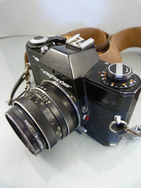 Vintage Voigtlander VSL1 Black Body SLR Film Camera - Image 6 of 12