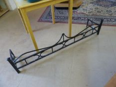 Cast iron fender