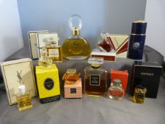 Ten various designer miniature perfume bottles - mainly in original boxes - to include names such as