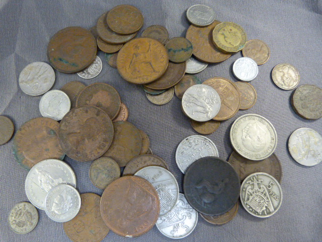 Small collection of various foreign coins - Image 3 of 4