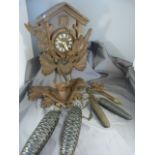 Early 20th C Black forest Cuckoo clock A/F